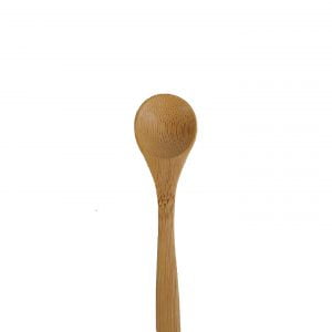 mini bamboo teaspoon